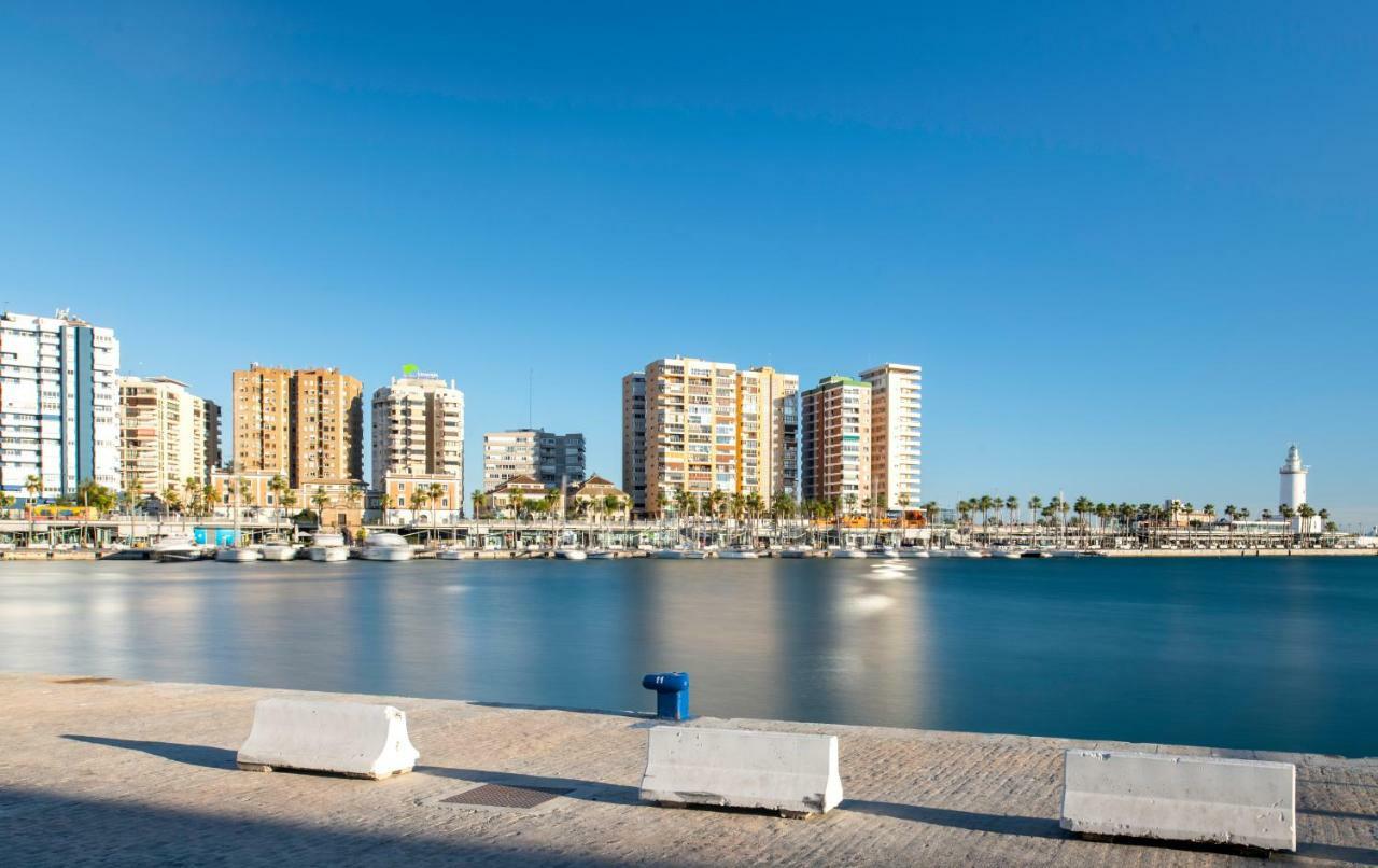 Malagueta Malibu Apartment Malaga Bagian luar foto